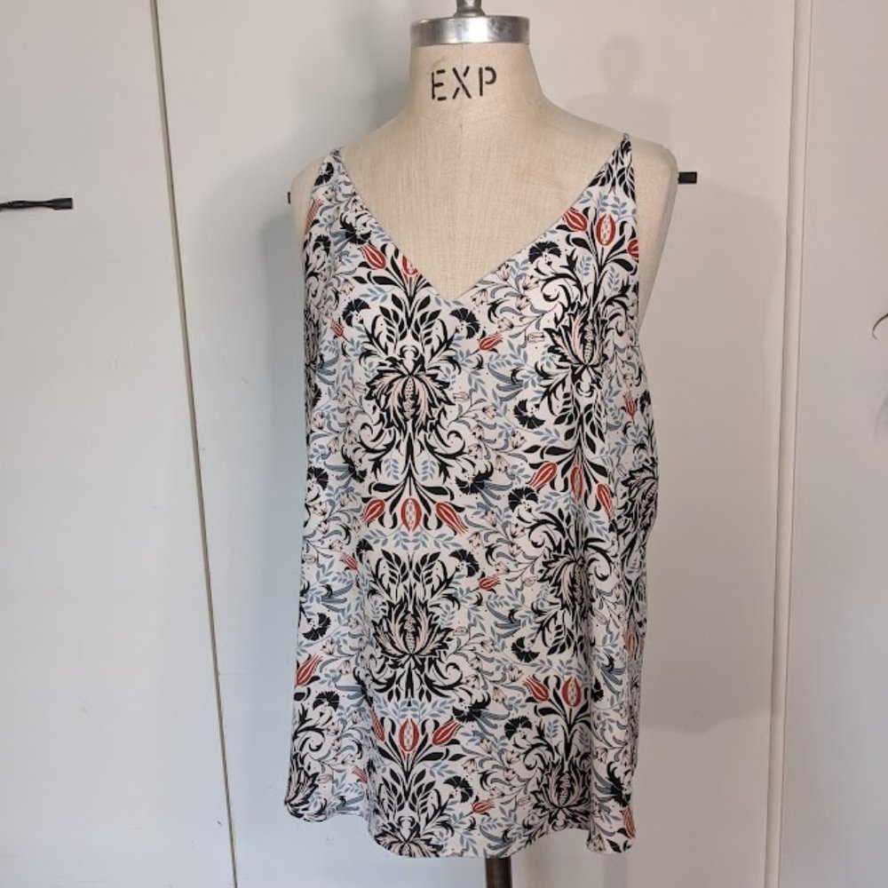 Loft, patterned Tank, size L